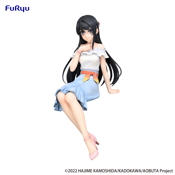 Rascal Does Not Dream Series　Noodle Stopper Figure -Mai Sakurajima Summer Outfit ver.-