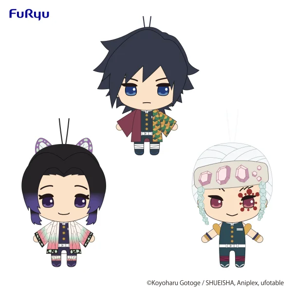 FuRyu Demon Slayer: Kimetsu no Yaiba　Nuikko Plush Toy set-Demon Slayer: Kimetsu no Yaiba③- - Demon Slayer: Kimetsu no Yaiba