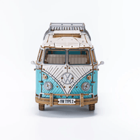wa-gu-mi Vintage Volkswagen Type 2 (T1) Camper Van GREEN 4