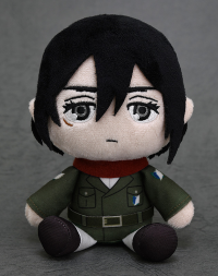 Attack on Titan Mikasa Plushie 1