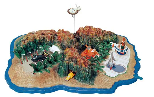 Aoshima TRACY ISLAND - Thunderbirds