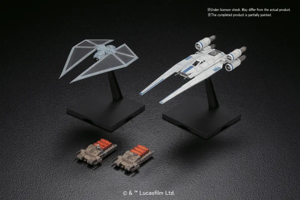 BANDAI HOBBY 1/144 U-Wing Fighter & TIE Striker - Star Wars