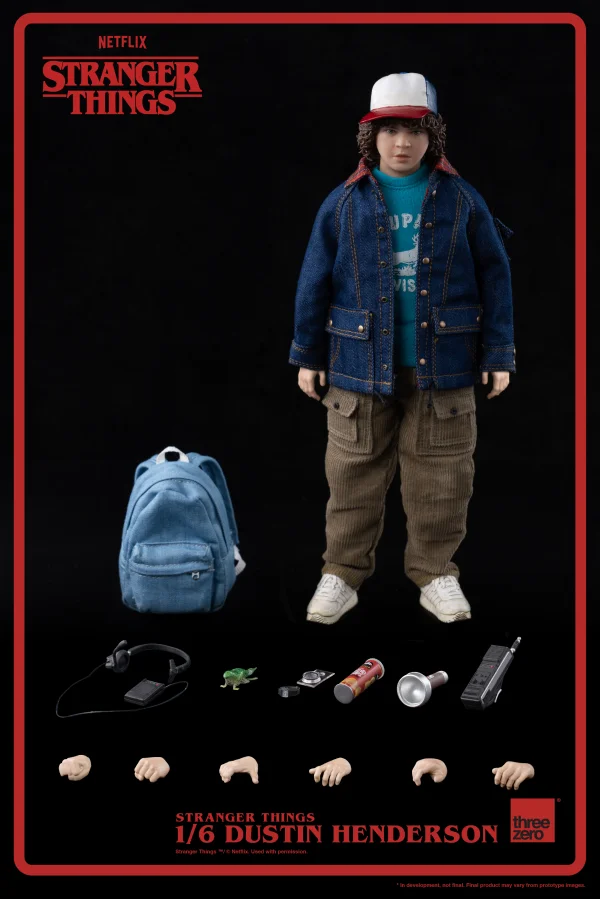 threezero Stranger Things – 1/6 Dustin Henderson - Stranger Things