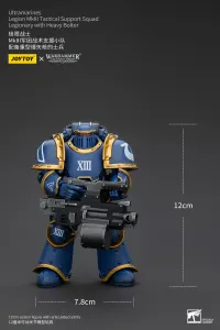 JOYTOY Ultramarines Legion MKIII Tactical Support Squad Legionary with Heavy Bolter - Warhammer 40K - photo 4