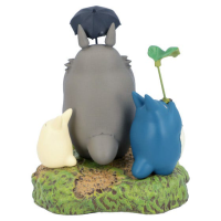 Totoro Dondoko Dance Statue Desk Clock 5