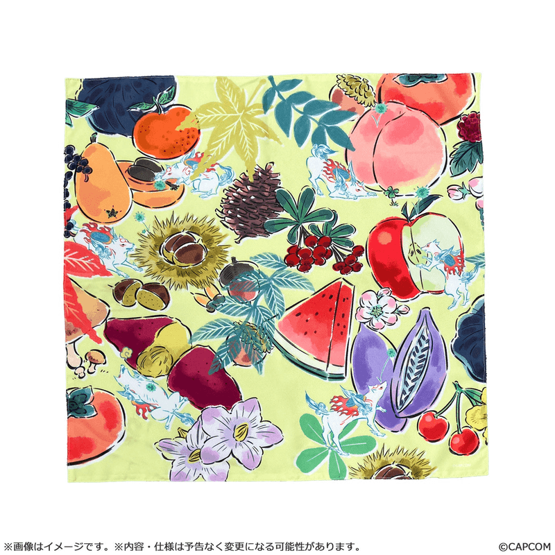 【Okami 20th Anniversary Reprint Art Project】Furoshiki 11th Anniversary artist:Mari Shimazaki