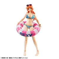 MegaHouse Variable Action Heroes ONE PIECE Nami Ver. Summer Vacation(Repeat) - ONE PIECE - photo 8