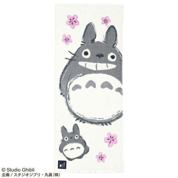 My Neighbor Totoro White - Ghibli Imabari Gauze Series (Face Towel)