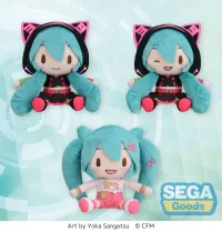 SEGA Fuwapuchi Hatsune Miku Series Plush Hatsune Miku ~Live Ver.~ (EX) - Hatsune Miku - photo 1