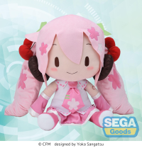 fuwa petit "Sakura Miku" Dodeka Jumbo Plush 2