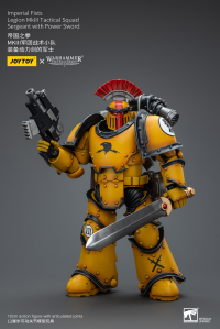 Imperial Fists   Legion MkIII Tactical Squad Sergeant with Power Sword 7