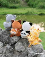 LuLu the Piggy Animal Party - Cheerful Giraffe Lu Plush 5