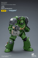 Salamanders Terminator 2 with Power Fist and Storm Bolter 17