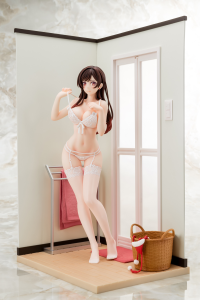 1/6 scaled pre-painted figure Rent-A-Girlfriend MIZUHARA Chizuru in see-through lingerie figure Angel White Ver. 18