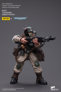 Astra Militarum Cadian Command Squad Veteran with Medi-pack 8