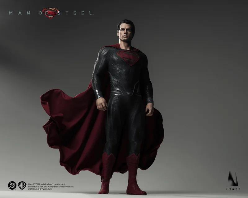 Queen Studios INART - Man of Steel - Superman 1/6 Collectible Figure - DC Comics