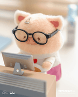 LuLu the Piggy Office Series - My Workplace Partners Monitor Plush Keychain Blindbox 17