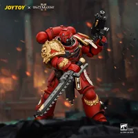 JOYTOY Game Edition Blood Angels Veteran with Bolt Rifle, Chainsword and Bolt Pistol and Plasma Pistol - Warhammer 40K - photo 6