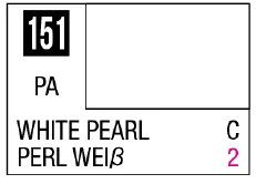 GSI Creos Mr. Color 151 - White Pearl (Pearl/Car) - Paints