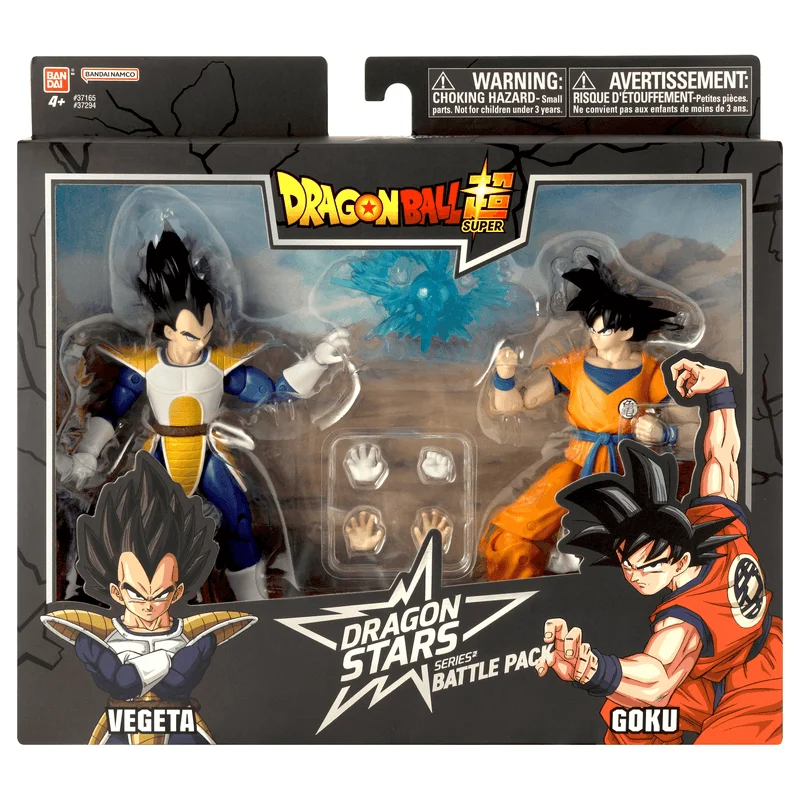 BANDAI Dragon Stars Series Battle Pack - Vegeta vs Goku - Dragon Ball Super