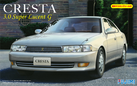 [ID-120] 1/24 Toyota Cresta 3.0 Super Lucent w/Window Frame Masking