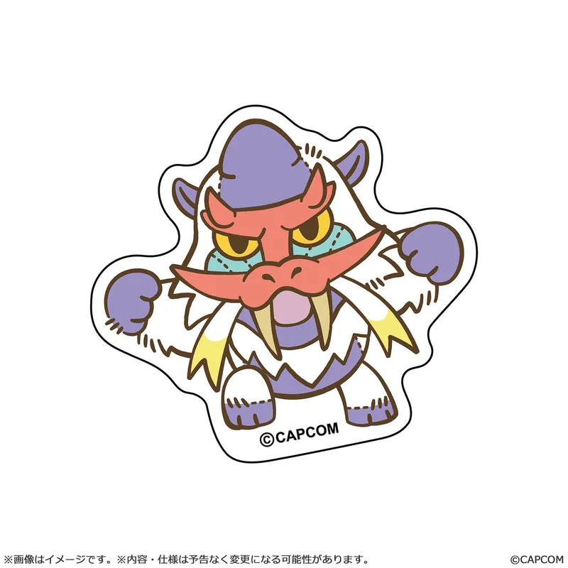 CAPCOM MONSTER HUNTER CHIBI STYLE Die-cut Sticker: Blangonga - Monster Hunter