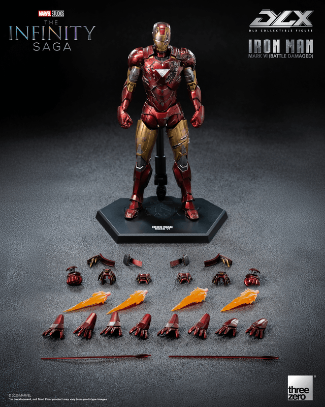 Marvel Studios: The Infinity Saga DLX Iron Man Mark 6 (Battle Damaged)