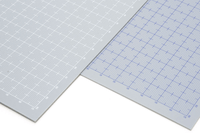Plastic Plate Gray with BLUE scale B5 (1.0mm 2pcs) 3