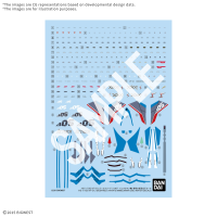 HG 1/100 VF-31J SIEGFRIED (HAYATE IMMELMANN USE) WATER DECALS 1