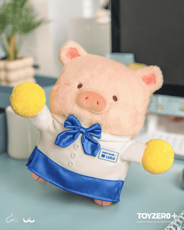 LuLu the Piggy Office Series - Cheer Up Lu Plush