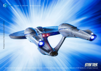 REPLICAart Series Non-Scale 15 Inch Star Trek 2009 USS Enterprise NCC-1701 Light Up Starship 3
