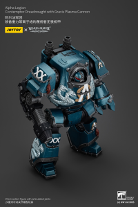 Alpha Legion Contemptor Dreadnought with Gravis Plasma Cannon 4