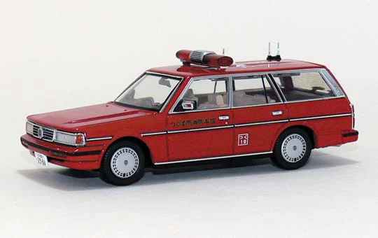 Aoshima DIECAST MODEL CAR: 1/43 GX70G MARKII WAGON FIRE CHIEF'S VEHICLE (TOYOTA) - Scale Kits