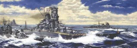 Fujimi [TOKU-2] 1/700 1/700 YAMATO  The Battle of Reite Coast - Scale Kits