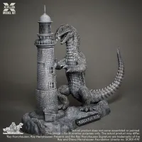X-PLUS 1/72  Ray Harryhausen's Rhedosaurus Plastic Model Kit - The Beast from 20,000 Fathoms - photo 2