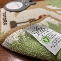 Totoro at Catbus Station Mini Towel 2