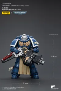JOYTOY Ultramarines Sternguard Veteran with Heavy Bolter - Warhammer 40K - photo 6