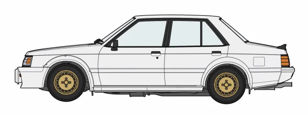 Hasegawa 1/24 MITSUBISHI LANCER EX 1800GSR TURBO CUSTOM VERSION - Scale Kits