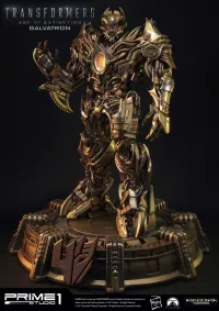 Prime 1 Studio Museum Masterline Transformers: Age of Extinction (Film) Galvatron Gold Version - Transformers - photo 7