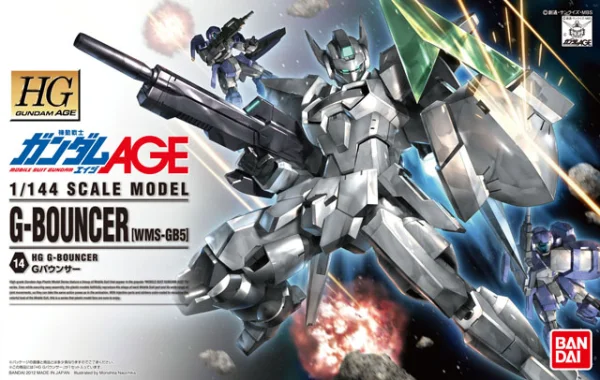 BANDAI HOBBY HG 1/144 #14 Gundam Age G-Bouncer - Mobile Suit Gundam AGE