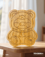 LuLu the Piggy - Teddy Mini Wooden Display 3