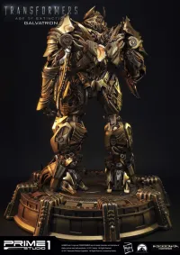 Prime 1 Studio Museum Masterline Transformers: Age of Extinction (Film) Galvatron Gold Version - Transformers - photo 9
