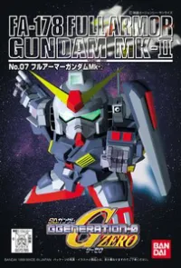 BANDAI HOBBY GG007 Full Armor Gundam MK-2 - SD Gundam G Generation - photo 1