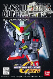 BANDAI HOBBY GG007 Full Armor Gundam MK-2 - SD Gundam G Generation