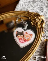 TOYZEROPLUS Moffy's - Mewky Epoxy Keychain (Black Cat,Siamese Cat) - Mewky - photo 3
