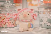 TOYZEROPLUS LuLu the Piggy Candy House - Candy Lu Plush Keychain - LuLu The Piggy - photo 1