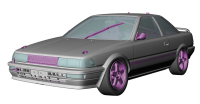 [HC37] 1:24 ADVAN COROLLA LEVIN AE92 1989 INTER TEC 22