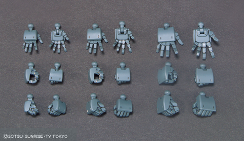 HGBC 1/144 BUILDHANDS [KAKU]SML<TENTATIVE>