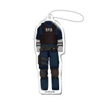CAPCOM Costume acrylic keychain RESIDENT EVIL 2 Leon S. Kennedy - Video Games - photo 1