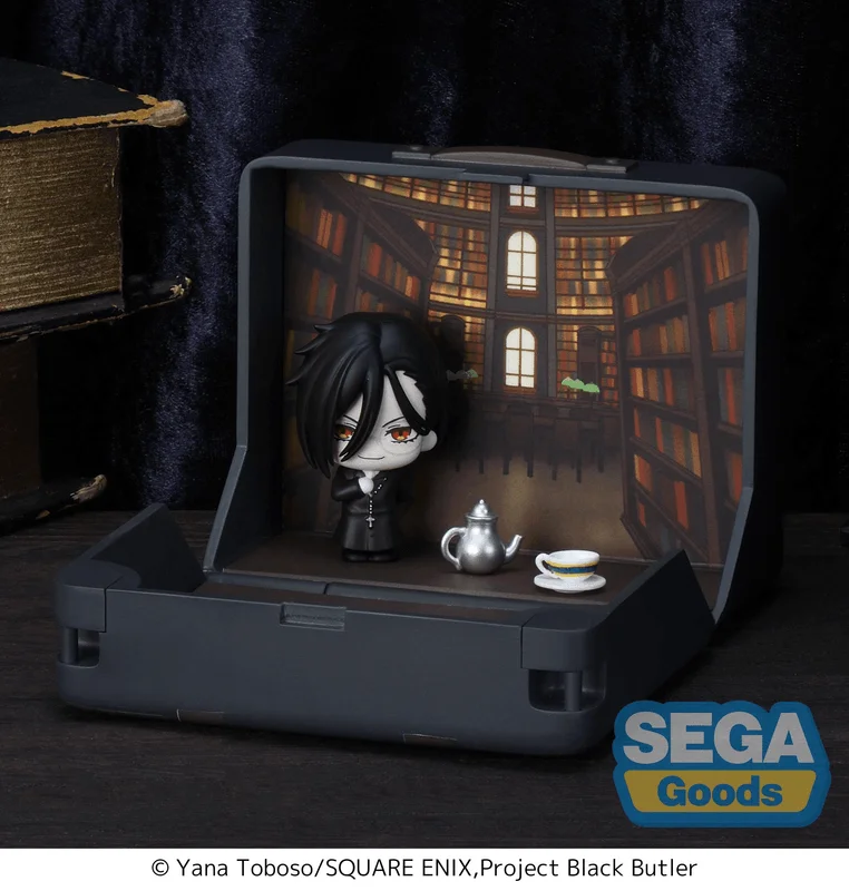 SEGA Petite World Memories Anime Black Butler -Public School Arc- Mini Figure Sebastian Michaelis (EX) - Black Butler